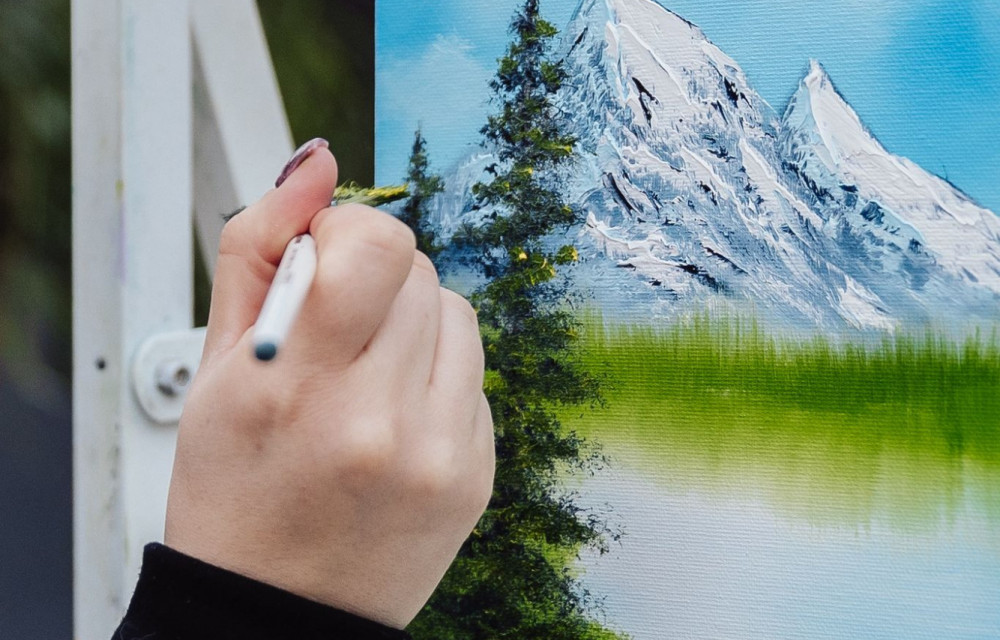 Bob Ross Schilderworkshop 