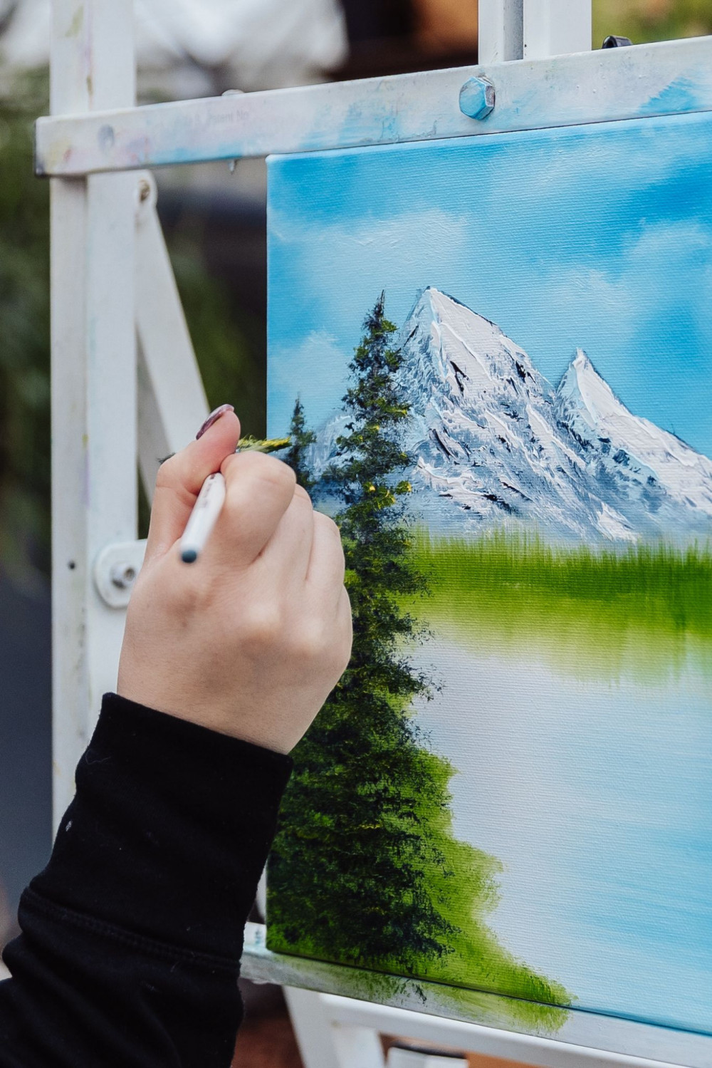 Bob Ross Schilderworkshop 