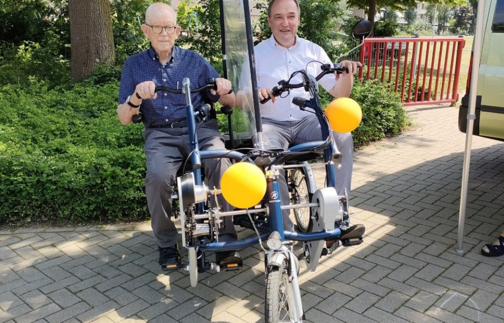 Duofiets vrijwilliger