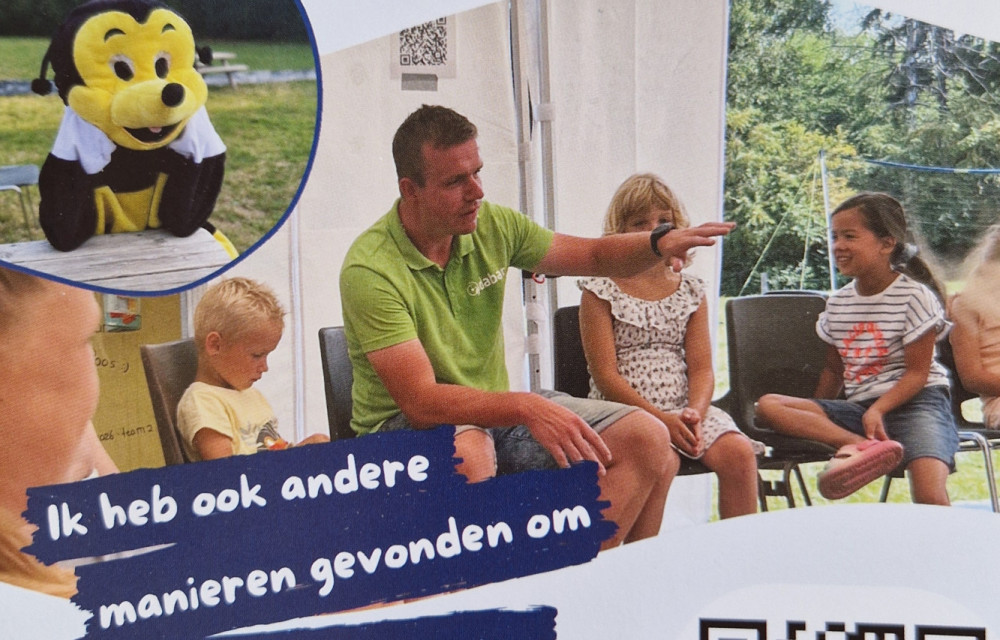 Dabar "werken" op de camping